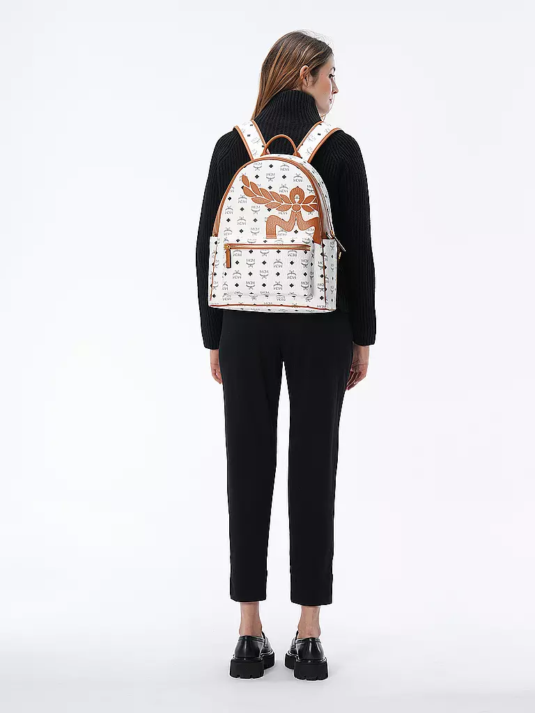 MCM | Rucksack STARK MEGA LAUREL  | Blanco