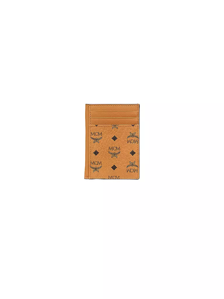 MCM | Tarjetero VERITAS VISETOS Mini | Marrón claro