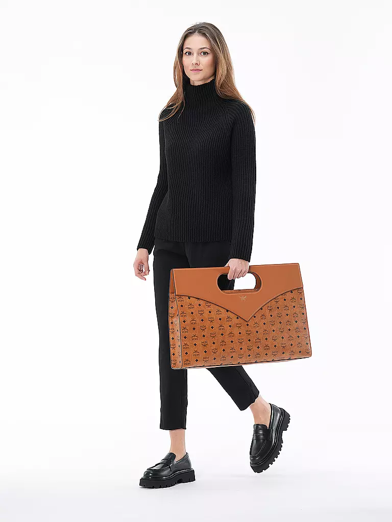 MCM | Tasche - Henkeltasche DIAMOND | Marrón