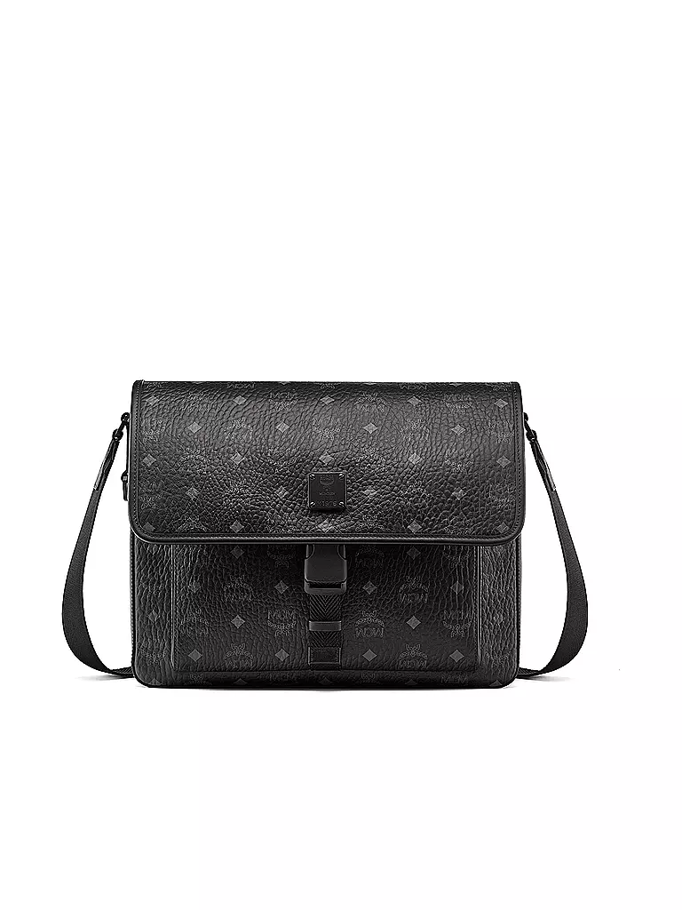 MCM | Tasche - Messenger Bag MCM KLASSIK Medium | Negro