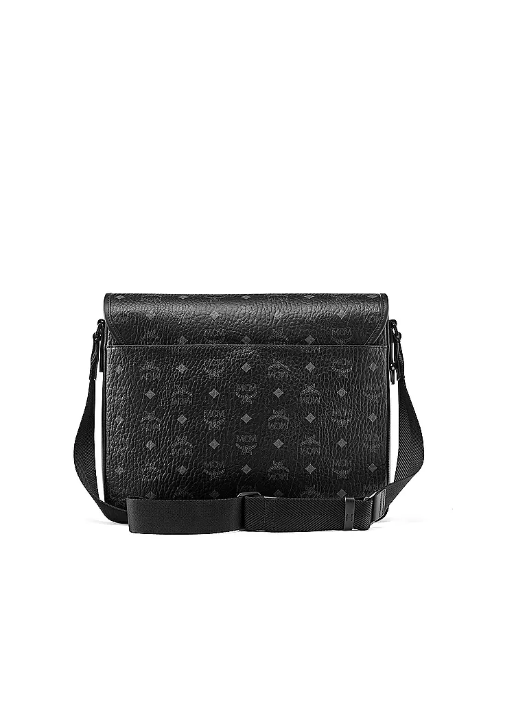 MCM | Tasche - Messenger Bag MCM KLASSIK Medium | Negro