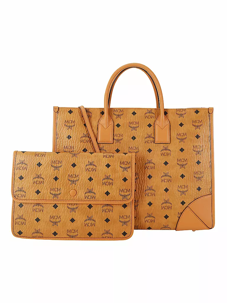 MCM | Tasche - Tote Bag MÜNCHEN L | Marrón
