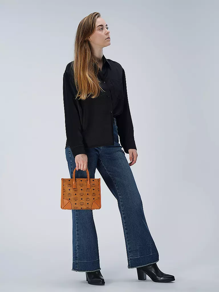 MCM | Tasche - Tote Bag MÜNCHEN SMALL | Marrón