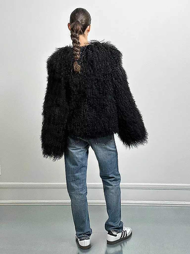 MEOTINE | Felljacke | Negro