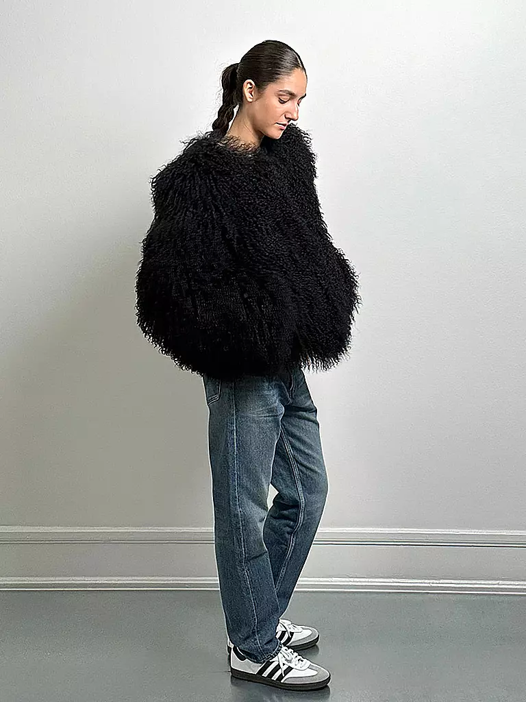 MEOTINE | Felljacke | Negro