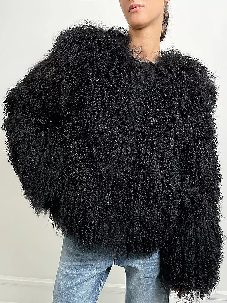 MEOTINE | Felljacke | Negro