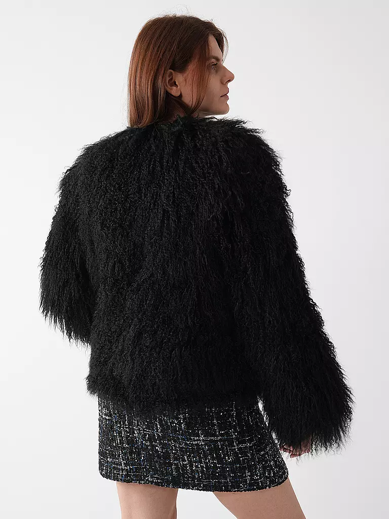 MEOTINE | Felljacke | Negro