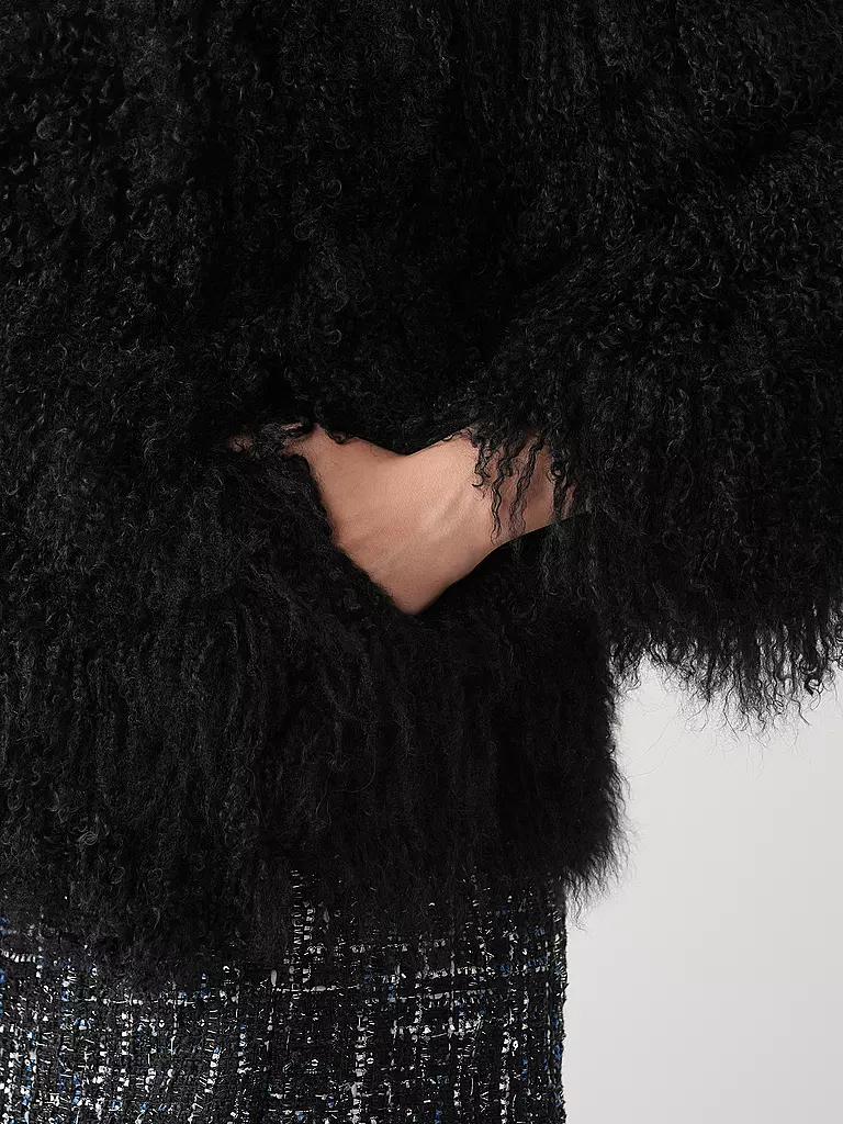 MEOTINE | Felljacke | Negro