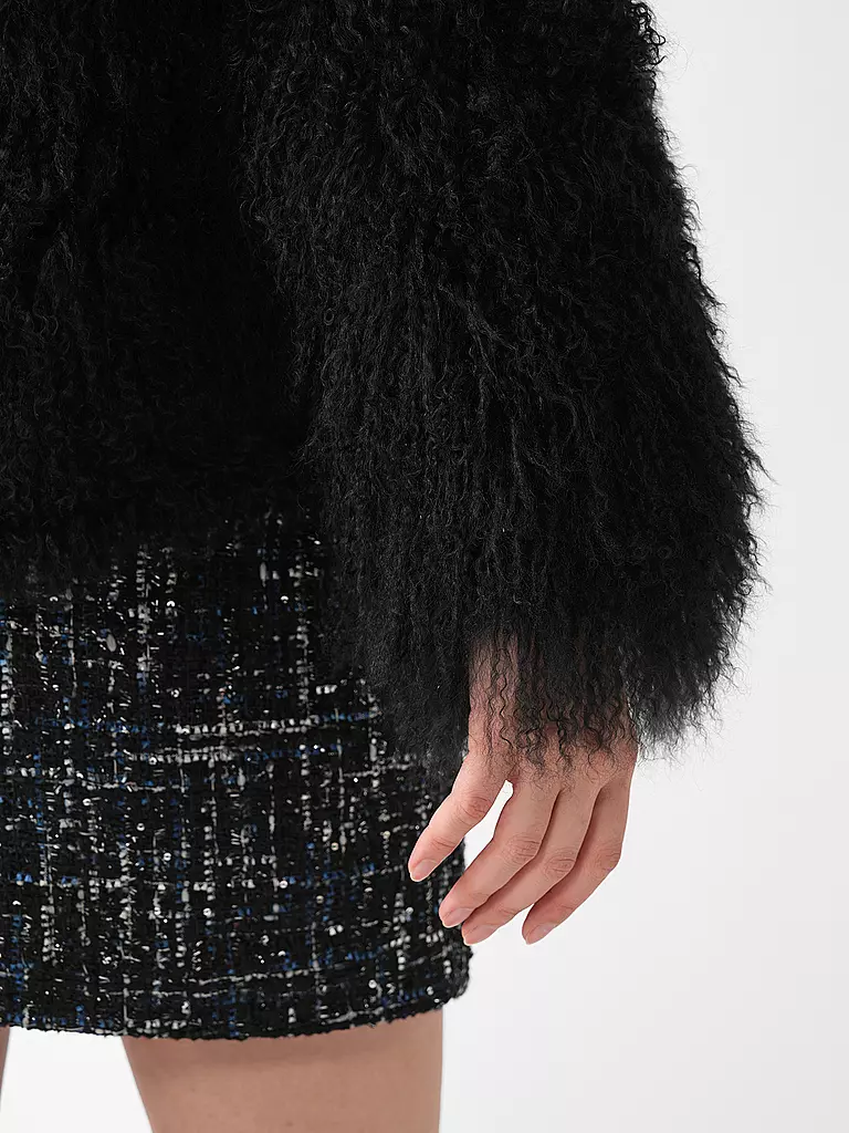 MEOTINE | Felljacke | Negro