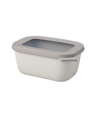 MEPAL | Recipiente de almacenamiento de alimentos - Multibowl Cirqula alto 0,75 l Blanco nórdico