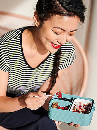 MEPAL | Fiambrera BENTO Midi Take a Break 18,5x12cm Malva Intenso