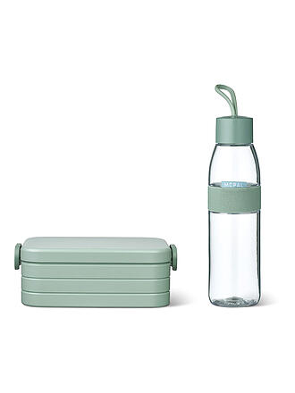 MEPAL | Fiambrera con botella de agua de 2 piezas Nordic Sage