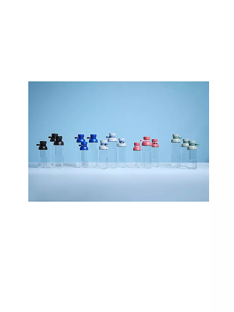 MEPAL | Botella de agua VITA 0,5l Azul vívido | Azul oscuro