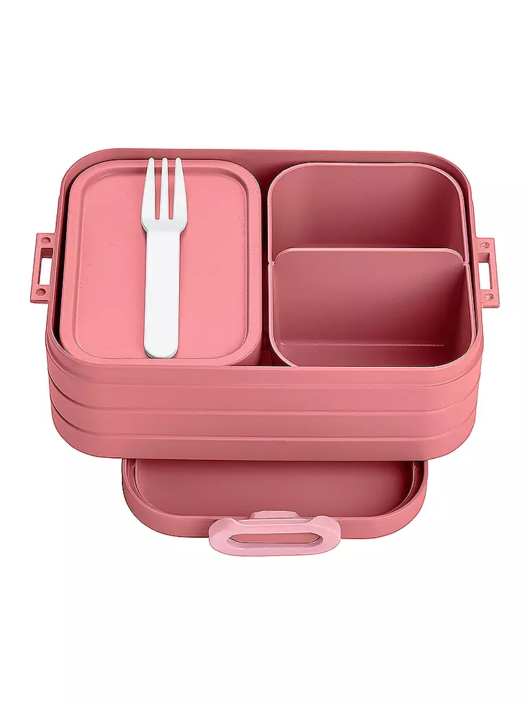 MEPAL | Fiambrera BENTO Midi Take a Break 18,5x12cm Malva Intenso | Baya