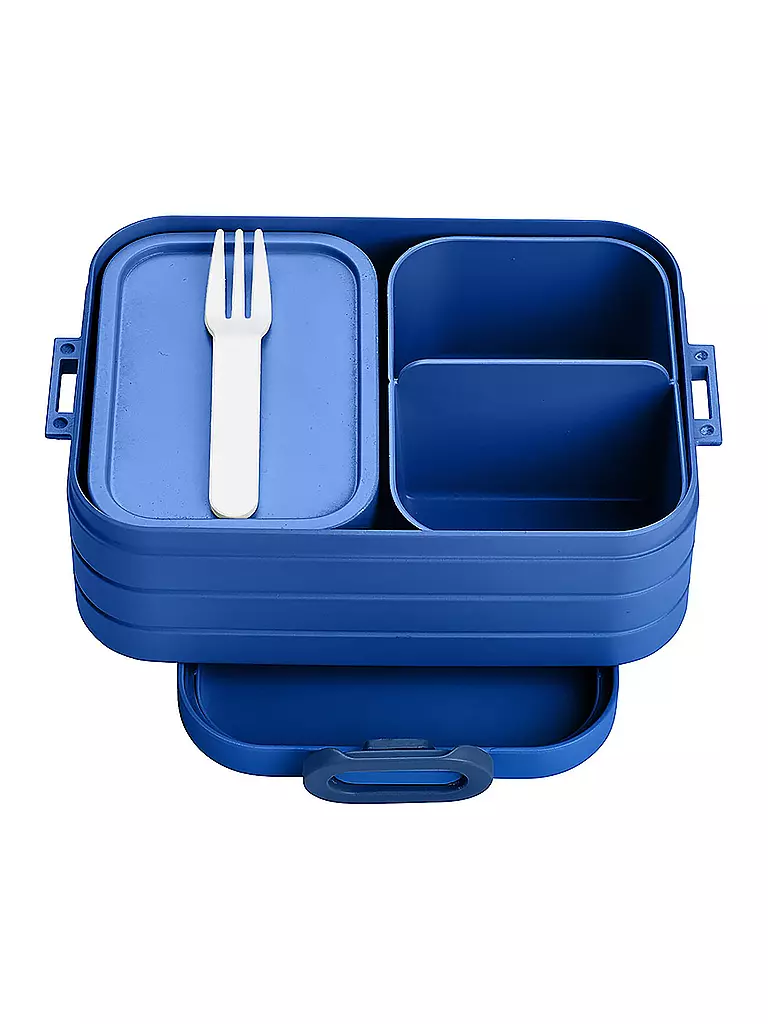 MEPAL | Fiambrera BENTO Midi Take a Break 18,5x12cm Vivid Blua | Azul oscuro
