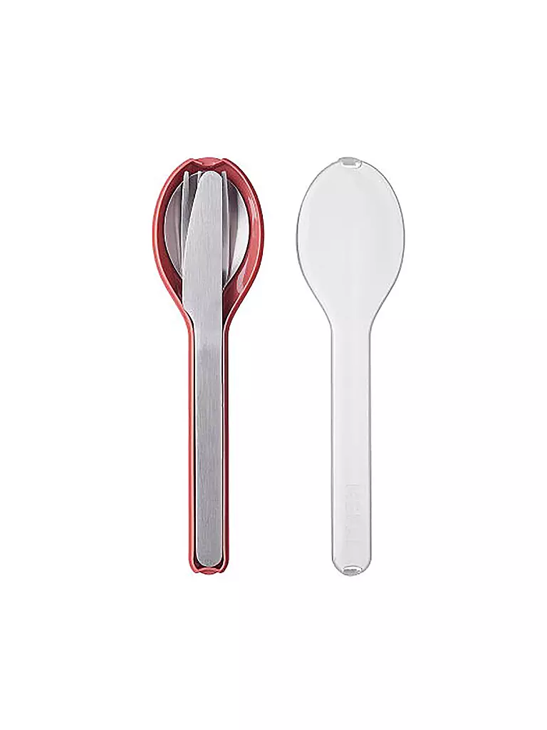 MEPAL | Juego de cubiertos ELLIPSE de 3 piezas Vivid Mauve | Baya