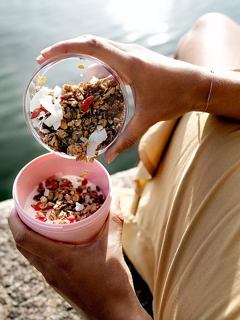 MEPAL | Lunchpot ELLIPSE 500 + 200ml Vivid Blue | Azul oscuro