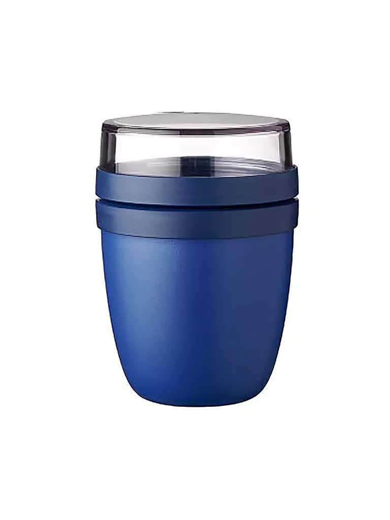 MEPAL | Lunchpot ELLIPSE Mini 300 + 120ml Azul Intenso | Azul oscuro