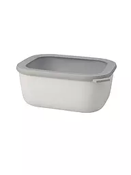 MEPAL | Recipiente de almacenamiento de alimentos - Multibowl Cirqula alto 3l Nordic White | Crema