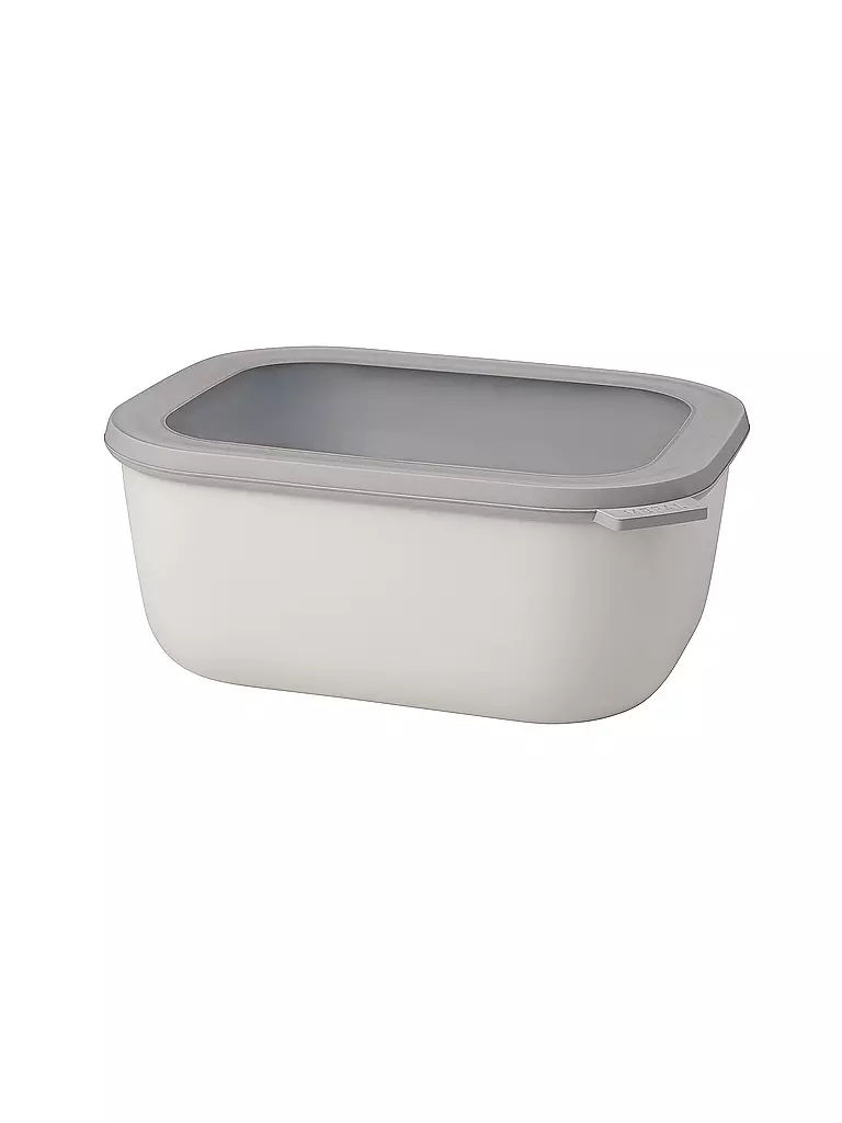 MEPAL | Recipiente de almacenamiento de alimentos - Multibowl Cirqula alto 3l Nordic White | Crema