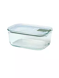 MEPAL | Recipiente hermético EASYCLIP 0,7 l de vidrio / Salvia nórdica | Transparente
