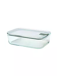 MEPAL | Recipiente hermético EASYCLIP 1,5 l de vidrio / Salvia nórdica | Transparente