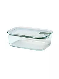 MEPAL | Recipiente hermético EASYCLIP 1l de vidrio / Salvia nórdica | Transparente