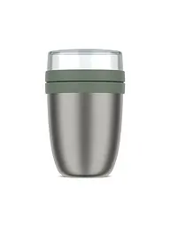 MEPAL | Thermo-Lunchpot Ellipse 0,5/0,2l Acero Inoxidable Nord Sage | Verde