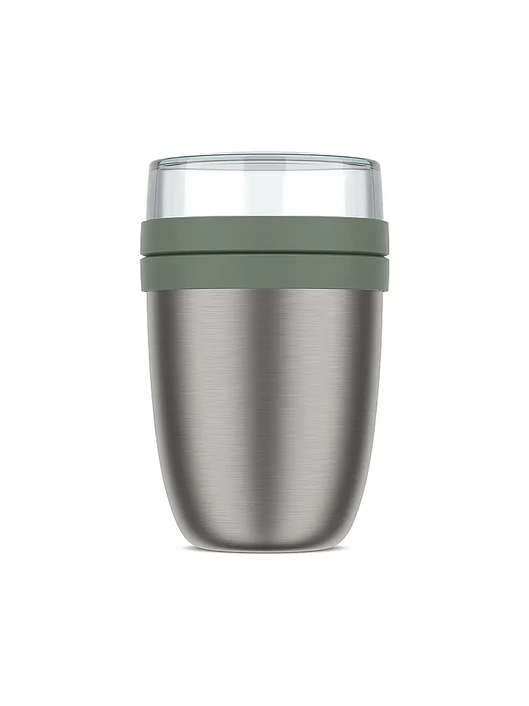 MEPAL | Thermo-Lunchpot Ellipse 0,5/0,2l Acero Inoxidable Nord Sage | Verde