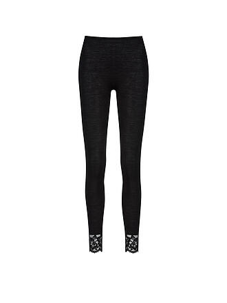 MEY | Leggings de estar en casa WOOL LOVE negro