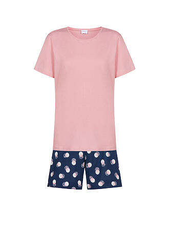 MEY | Pijama SCRIBBLED DOTS deep marine