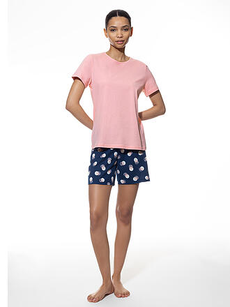 MEY | Pijama SCRIBBLED DOTS deep marine