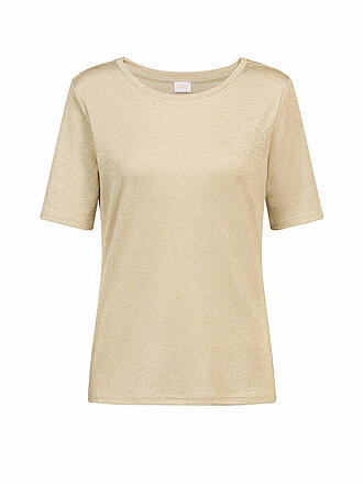 MEY | Camiseta SPARKLING RIB golden shine