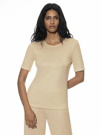 MEY | Camiseta SPARKLING RIB golden shine