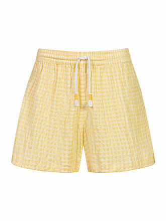 MEY | Pantalones cortos de pijama VICHY DREAMS lemon butterfly