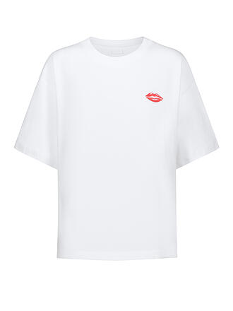 MEY | Camiseta de pijama SOLID LOVE blanca