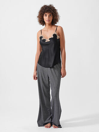 MEY | Pantalones de pijama SPARKLING RIB gris trueno