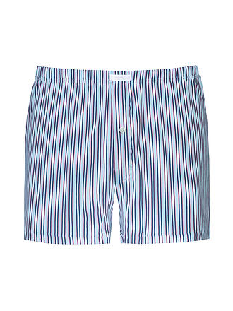 MEY | Boxershorts RASPBERRY STRIPES dream blue