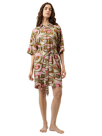 MEY | Camisón - Camisola NOSTALGIC GEO leche de almendras