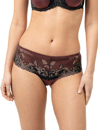 MEY | Pantalones LUXURIOUS granate intenso