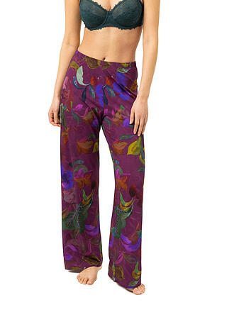 MEY | Pantalón de pijama COSMIC GARDEN crushed berry