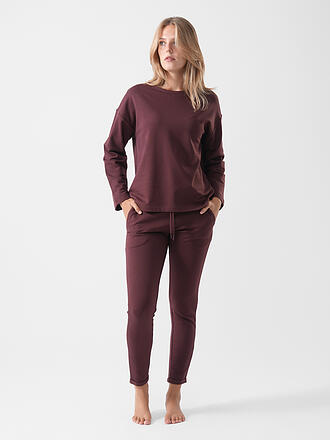 MEY | Pantalón de loungewear COMFY COMFORT hot maroon