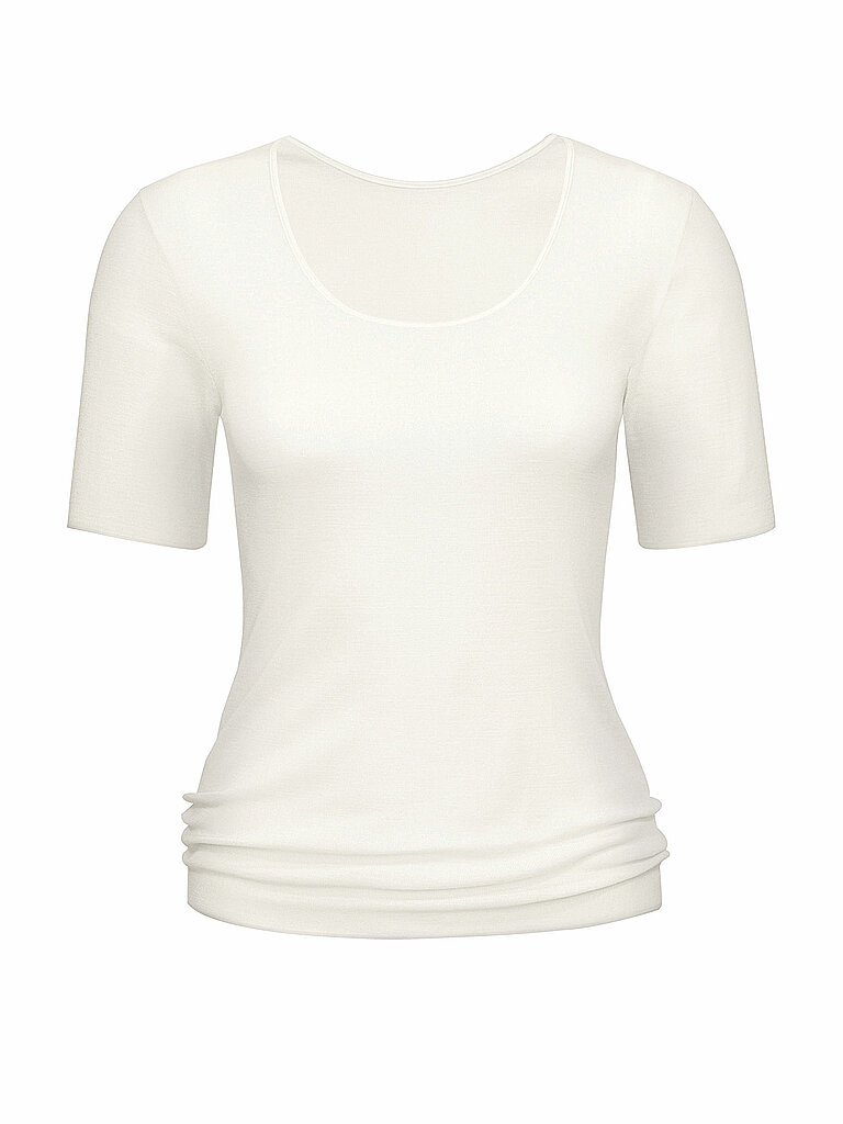 mey Camiseta EXQUISITE blanca crema
