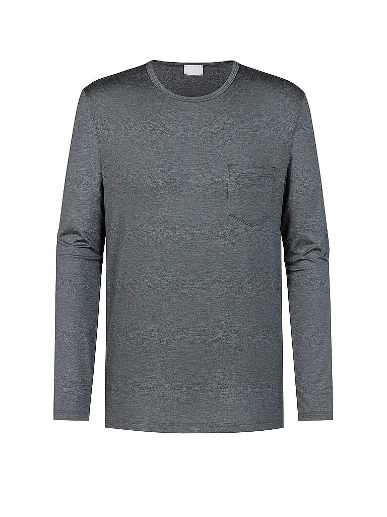 Camiseta de pijama de manga larga JEFFERSON quartz melange gris L