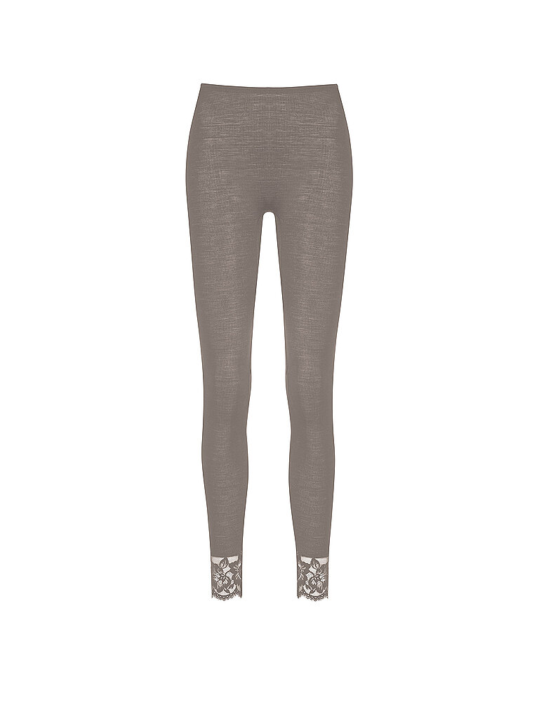 mey Loungewear Leggings WOOL LOVE deep taupe marrón claro