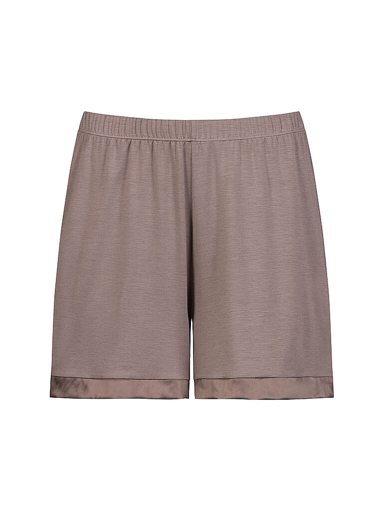 mey Pantalones cortos de pijama PURE CHIC milk n Coffee marrón claro
