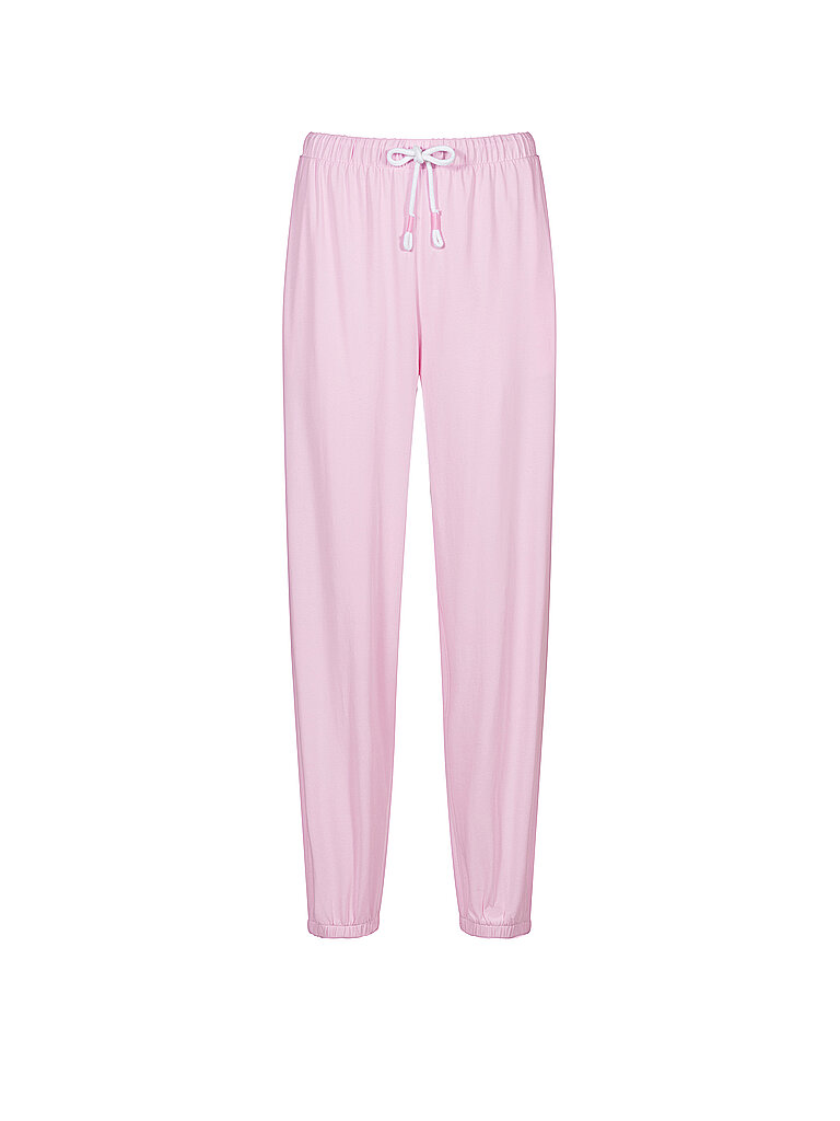 mey Pantalón de pijama 7/8 SOLID LOVE rosa