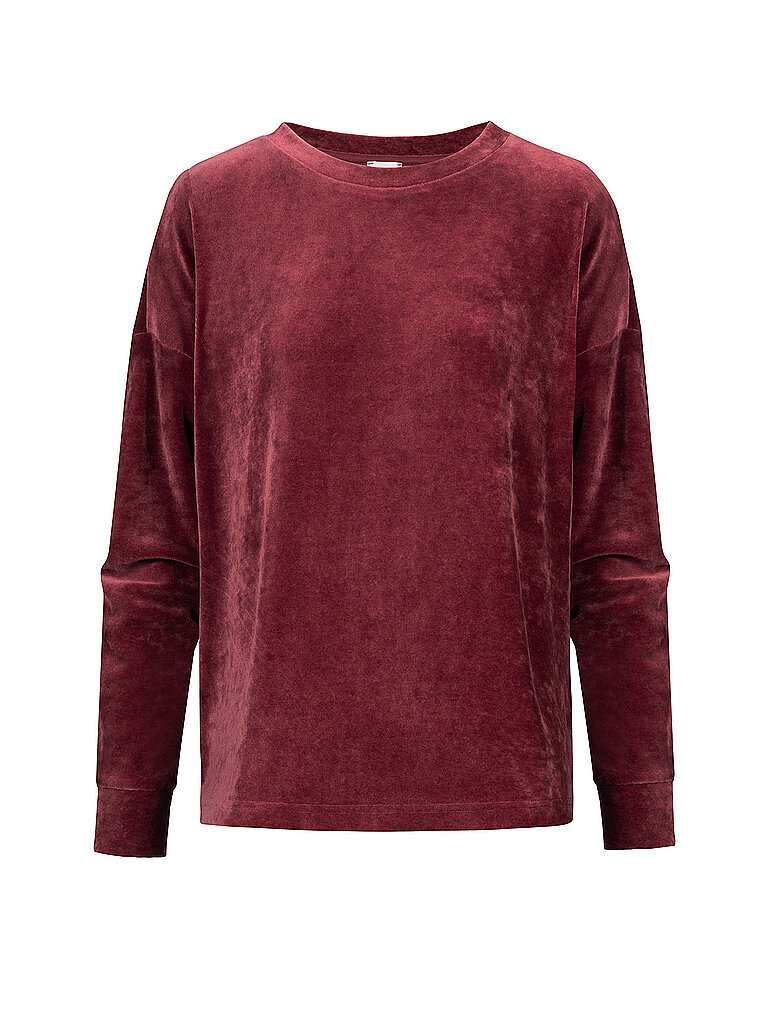 Suéter Loungewear VELVET DREAM rojo oscuro XL