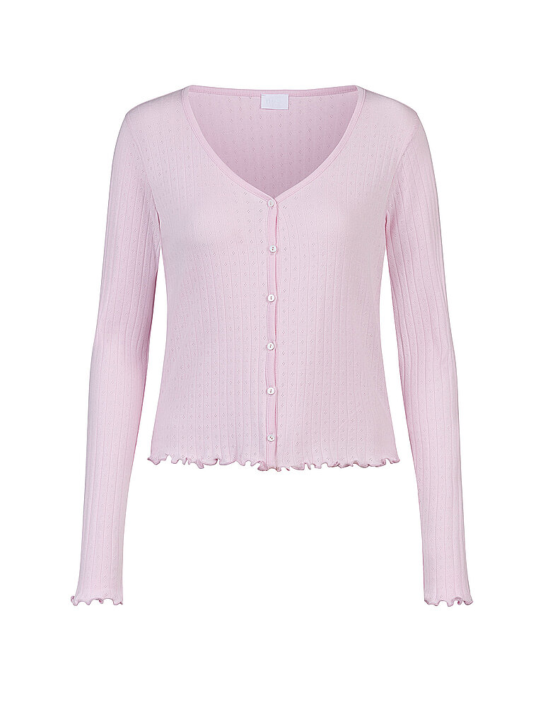 Camiseta de manga larga POINTELLE DREAMS rosa suave rosa M