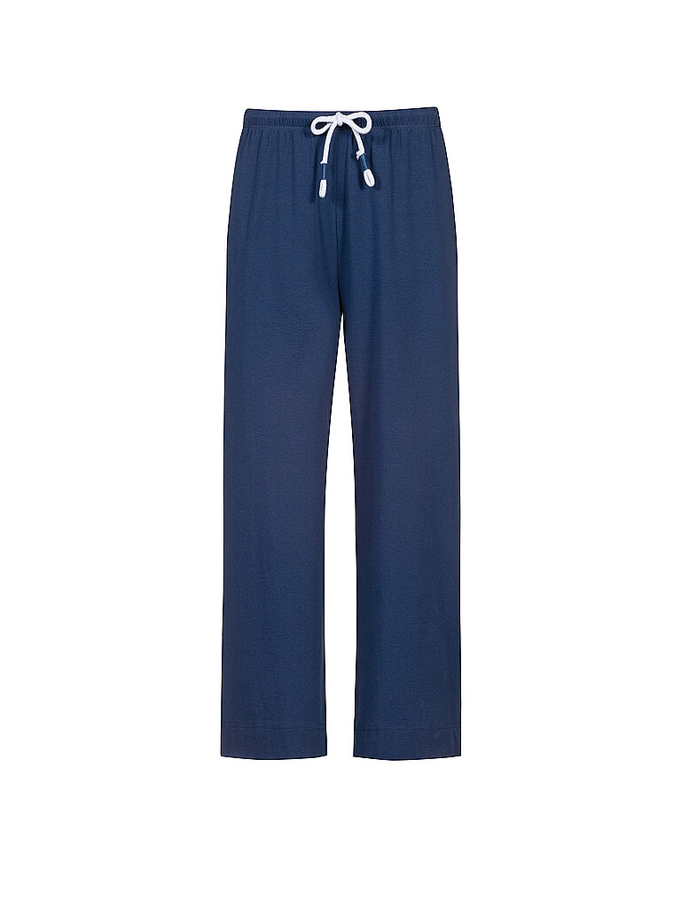mey Pantalón de pijama 7/8 SOLID LOVE blue zodiac azul oscuro